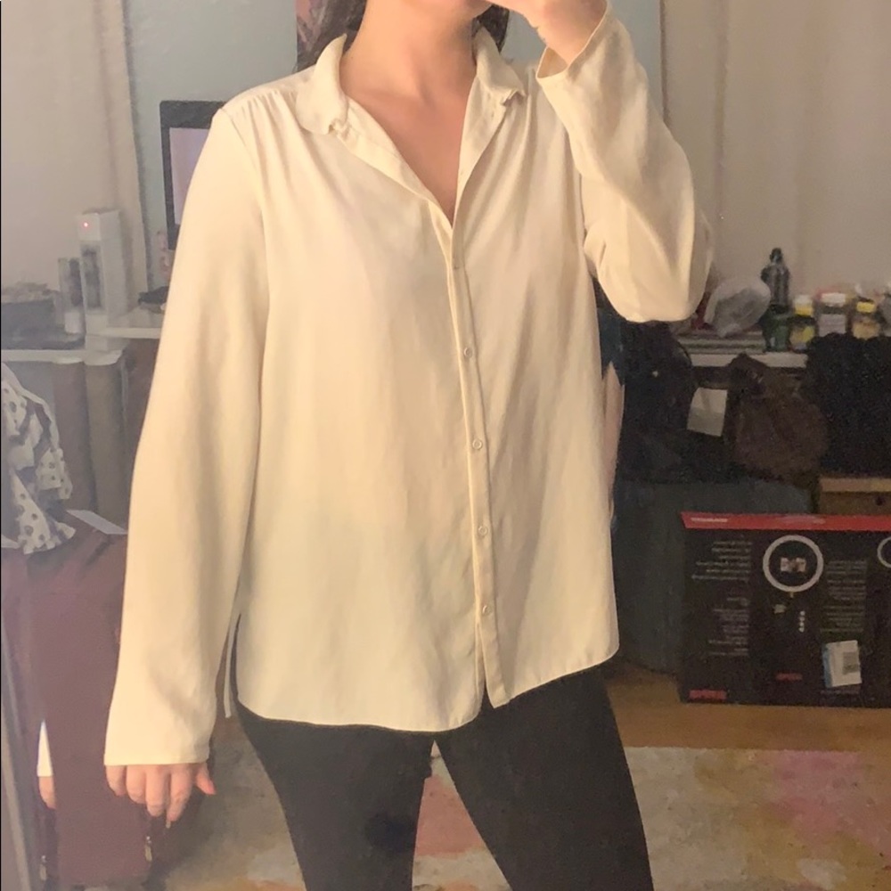 Wilfred Silk Button Up